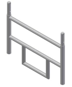 Albert Gerüste - Rollgerüst-Anfangsvertikalrahmen 0,45m x 0,85m - 5326
