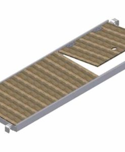 Albert Gerüste - Fahrgerüst Belagbühne mit Durchstieg 3,00 x 0,60m - 5330