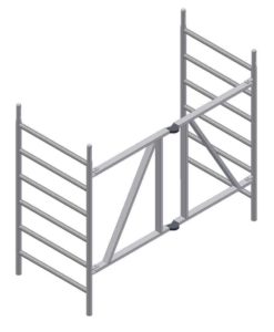 Albert Gerüste - Rollgerüst Klappeinheit 1,50m x 0,71m - 2420