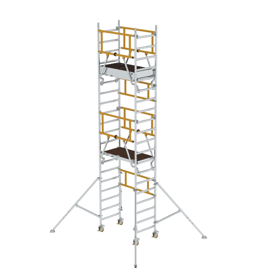 Günzburger – FlexxTower SG mit vorlaufendem Geländer