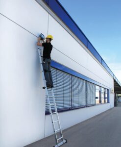 Alternative view of Günzburger Steigtechnik Anlegeleiter mit Standard-Traverse