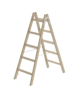 Günzburger Steigtechnik Holz-Stehleiter – Bild 3