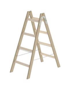 Günzburger Steigtechnik Holz-Stehleiter – Bild 2