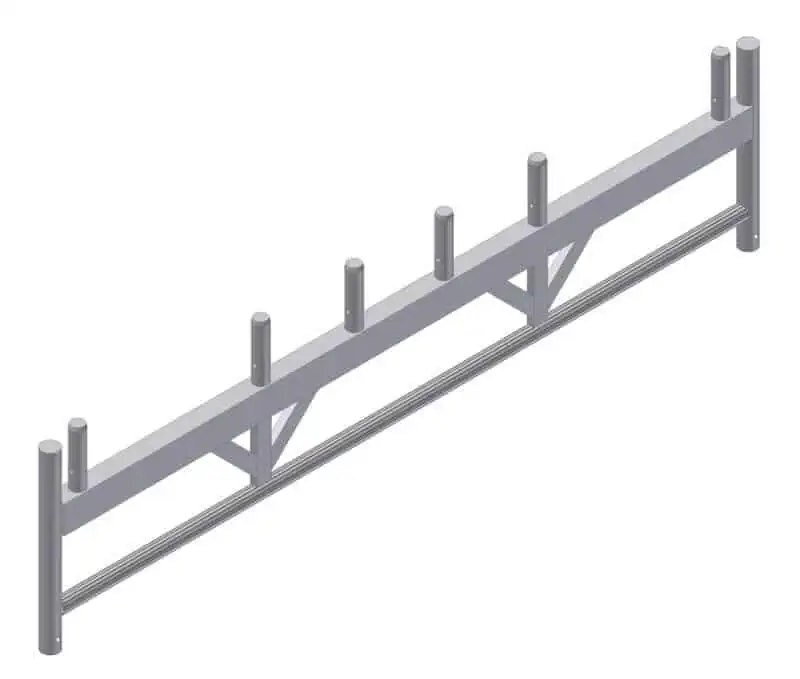 Albert Gerüste – Alu-Rahmenfahrbalken 2,50m – 6356