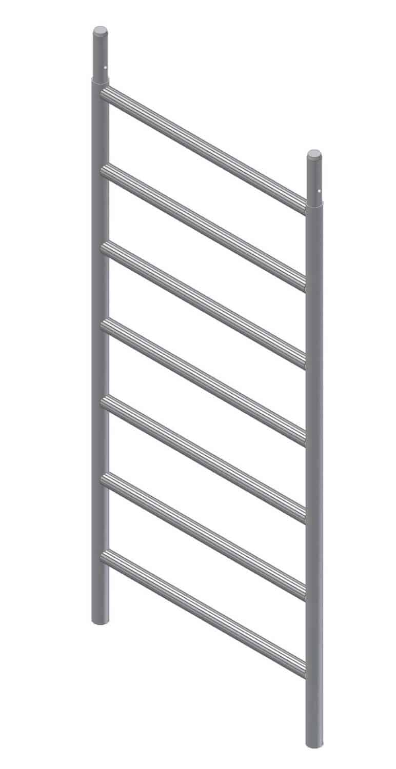Albert Gerüste - Fahrgerüst-Vertikalrrahmen 1,75 x 0,71 m - 2424