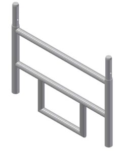 Albert Gerüste - Rollgerüst-Anfangsvertikalrahmen 0,45m x 1,50m - 6326