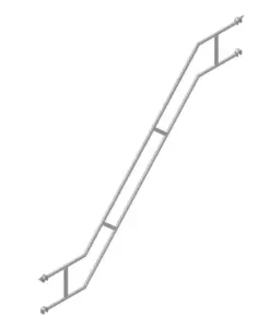 Albert Gerüste - Rollgerüst Treppengeländer 3,00m - 7726