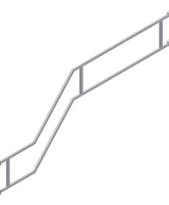 Albert Gerüste - Rollgerüst Treppengeländer für Ausstieg 2,50m - 7527
