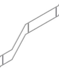 Albert Gerüste - Rollgerüst Treppengeländer für Ausstieg 3.00m - Art.Nr.7727