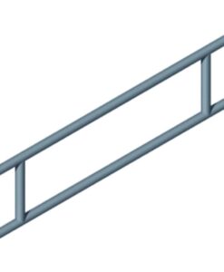 Zarges Z600 – 42956 Geländer 2.50m x 0.75m