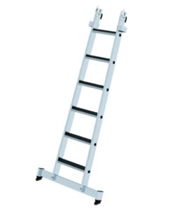 Günzburger - Stufen-Glasreinigerleiter | 6-stufiges Unterteil | R13 | 12011