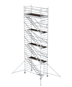 Günzburger Steigtechnik – RollGerüst mit Schrägaufstieg – Treppengerüst(var #154570)