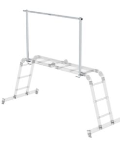 Günzburger Steigtechnik Aluminium-Geländer anklemmbar für Bestell-Nr. 031310, 031312 und 031314 | LeiterMax