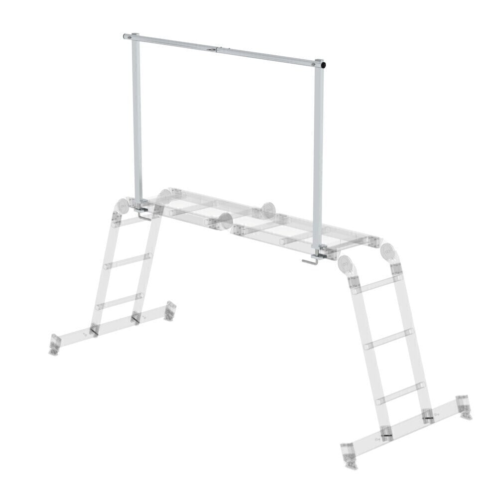 Günzburger Steigtechnik Aluminium-Geländer anklemmbar für Bestell-Nr. 031310, 031312 und 031314 | LeiterMax