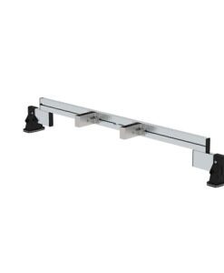 Günzburger Steigtechnik Nachrüst-Traverse mit nivello®-Leiterschuh Breite 1,2 m mit Holmhöhe 98 mm | LeiterMax