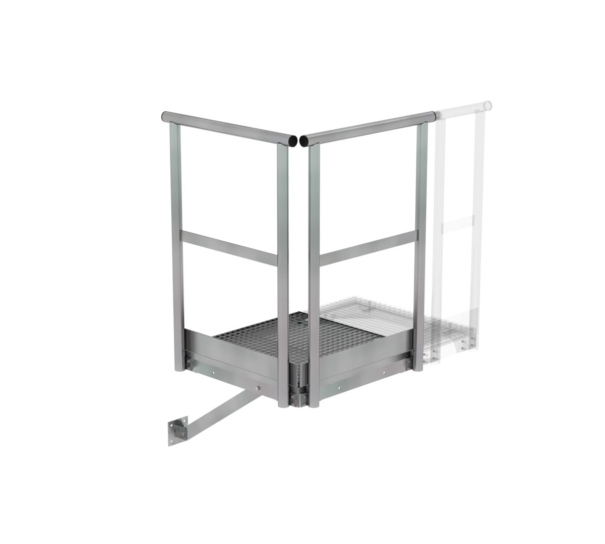 Günzburger Steigtechnik Grundpodest 800 x 800 mm | LeiterMax
