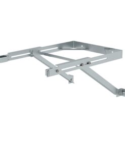 Günzburger Steigtechnik Wandhalter U-Bügel, verstellbar 550-750mm, Stahl verzinkt | LeiterMax