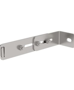 Günzburger Steigtechnik Wandhalter m. Klemmbügel, verstellbar 215-275mm, Edelstahl | LeiterMax