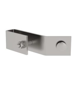 Günzburger Steigtechnik Schienenbefestigung für Leiterholm 50x20mm Edelstahl | LeiterMax