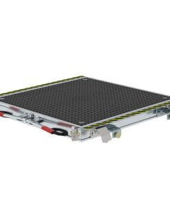 Günzburger Steigtechnik Gleispodest fahrbar GFK Gitterrost | LeiterMax