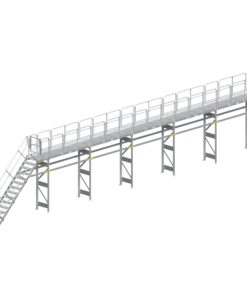 Günzburger Steigtechnik Enteisungsanlage stationär komplett Plattformlänge 15960 mm | LeiterMax