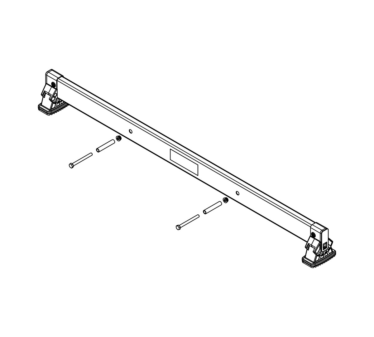 Günzburger Steigtechnik nivello®-Traverse 120/465/73 | LeiterMax