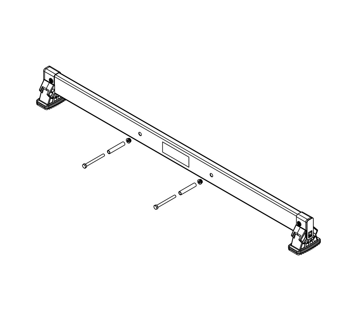 Günzburger Steigtechnik nivello®-Traverse 120/325/73 | LeiterMax