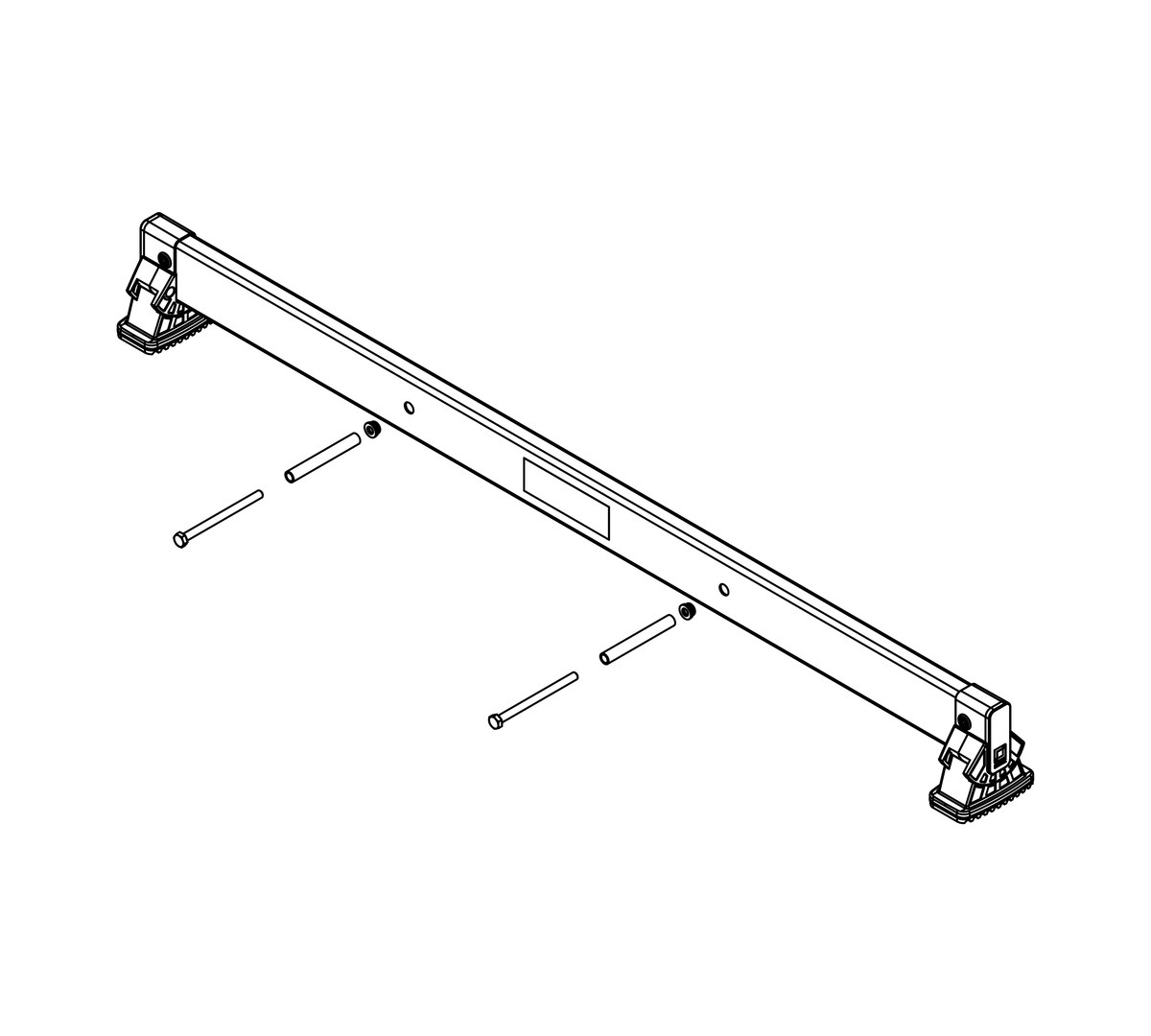 Günzburger Steigtechnik nivello®-Traverse 120/445/98 | LeiterMax