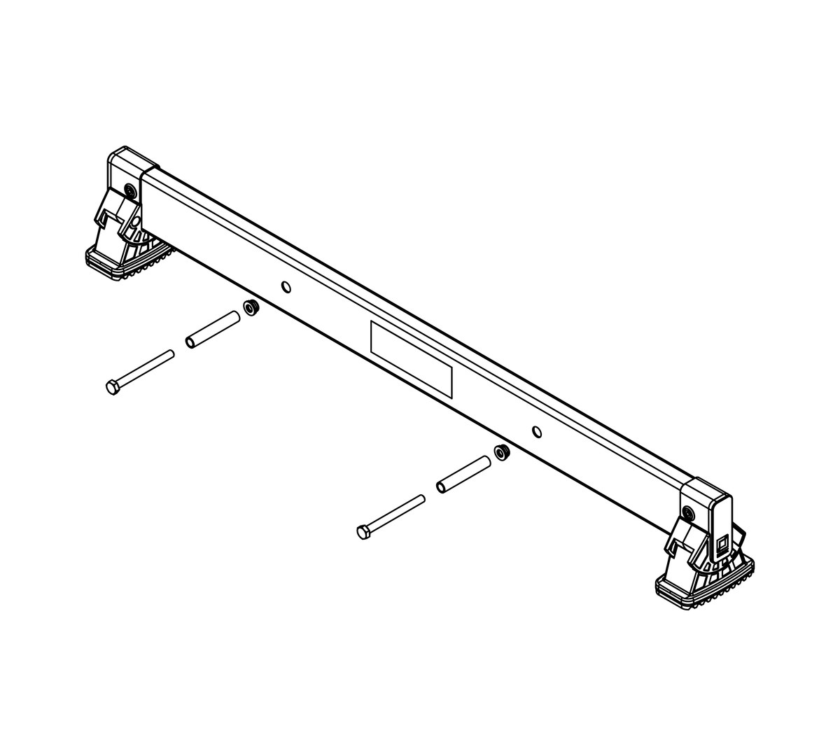 Günzburger Steigtechnik nivello®-Traverse 090/373/73 | LeiterMax