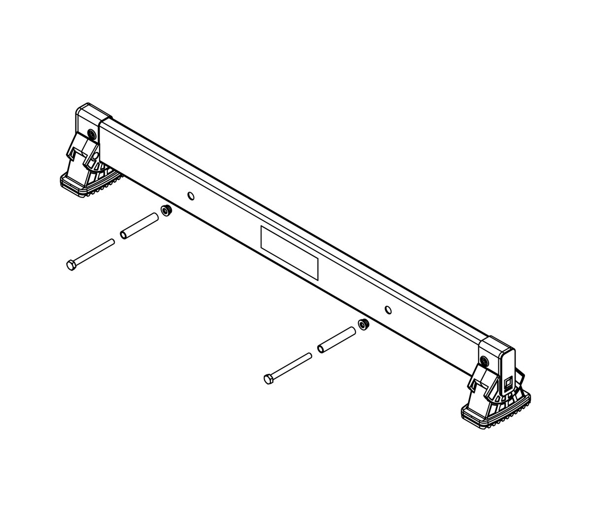 Günzburger Steigtechnik nivello®-Traverse 090/417/73 | LeiterMax