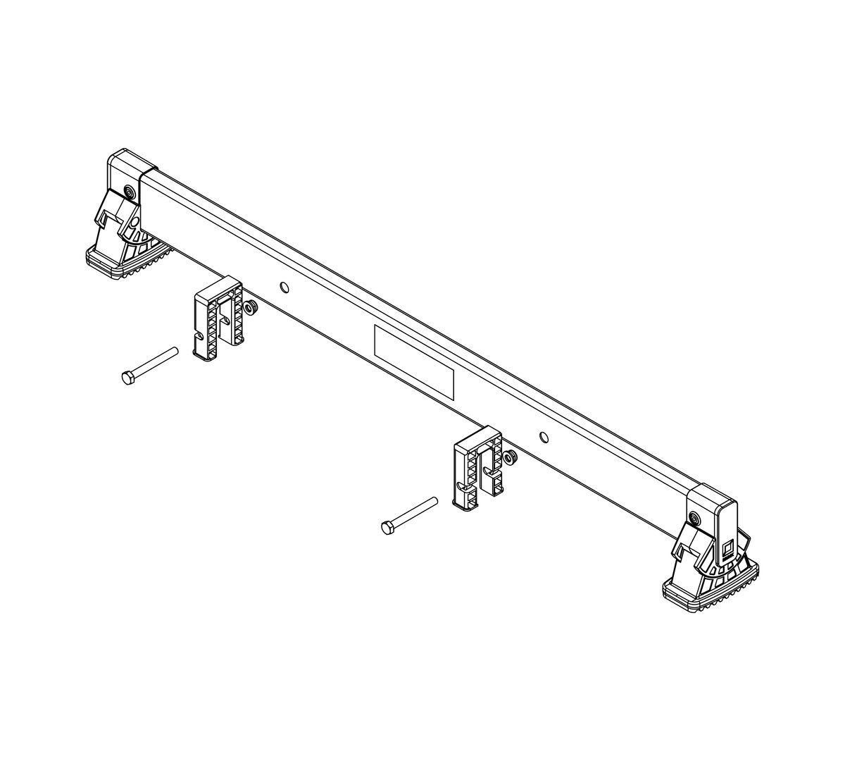 Günzburger Steigtechnik nivello®-Traverse 093/395/58 | LeiterMax