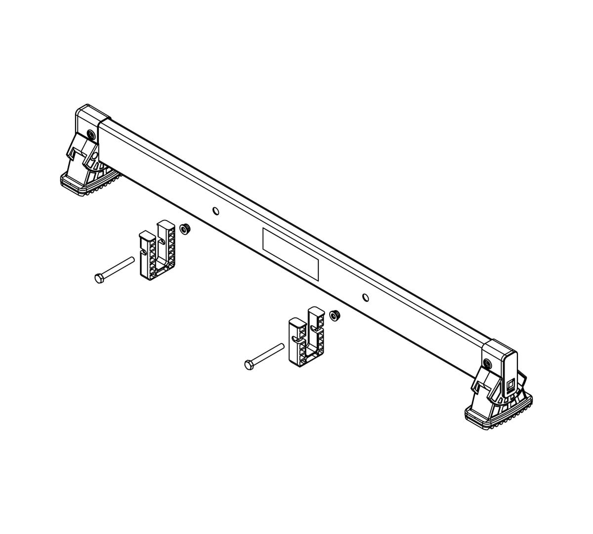 Günzburger Steigtechnik nivello®-Traverse 093/325/58 | LeiterMax