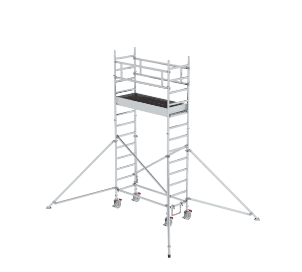 Günzburger Steigtechnik Rollgerüst 0,75 x 1,80 m mit Ausleger | LeiterMax