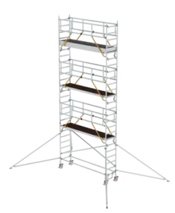 Günzburger Steigtechnik Rollgerüst SG 0,75 x 3,0 m mit Ausleger | LeiterMax