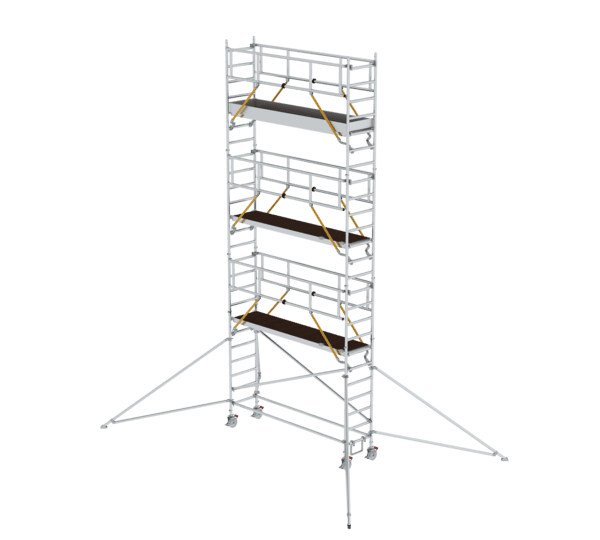Günzburger Steigtechnik Rollgerüst SG 0,75 x 3,0 m mit Ausleger | LeiterMax