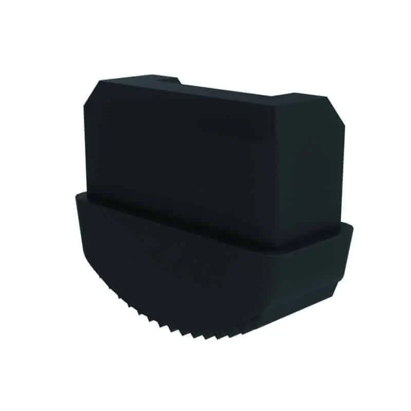 Innenschuh elektrisch ableitfähig für Podesttreppe für Holmmaß 57×25 mm