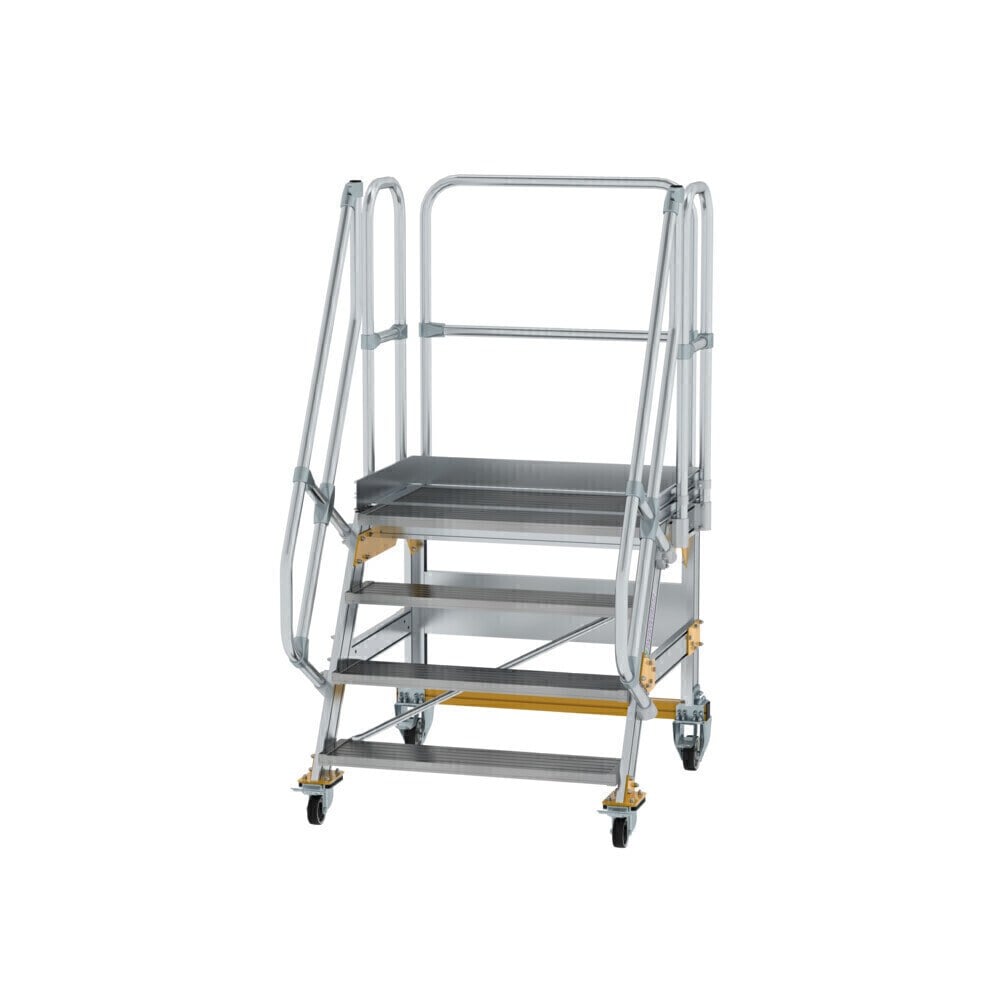 Plattformtreppe fahrbar 60° Stufenbreite 1000 mm