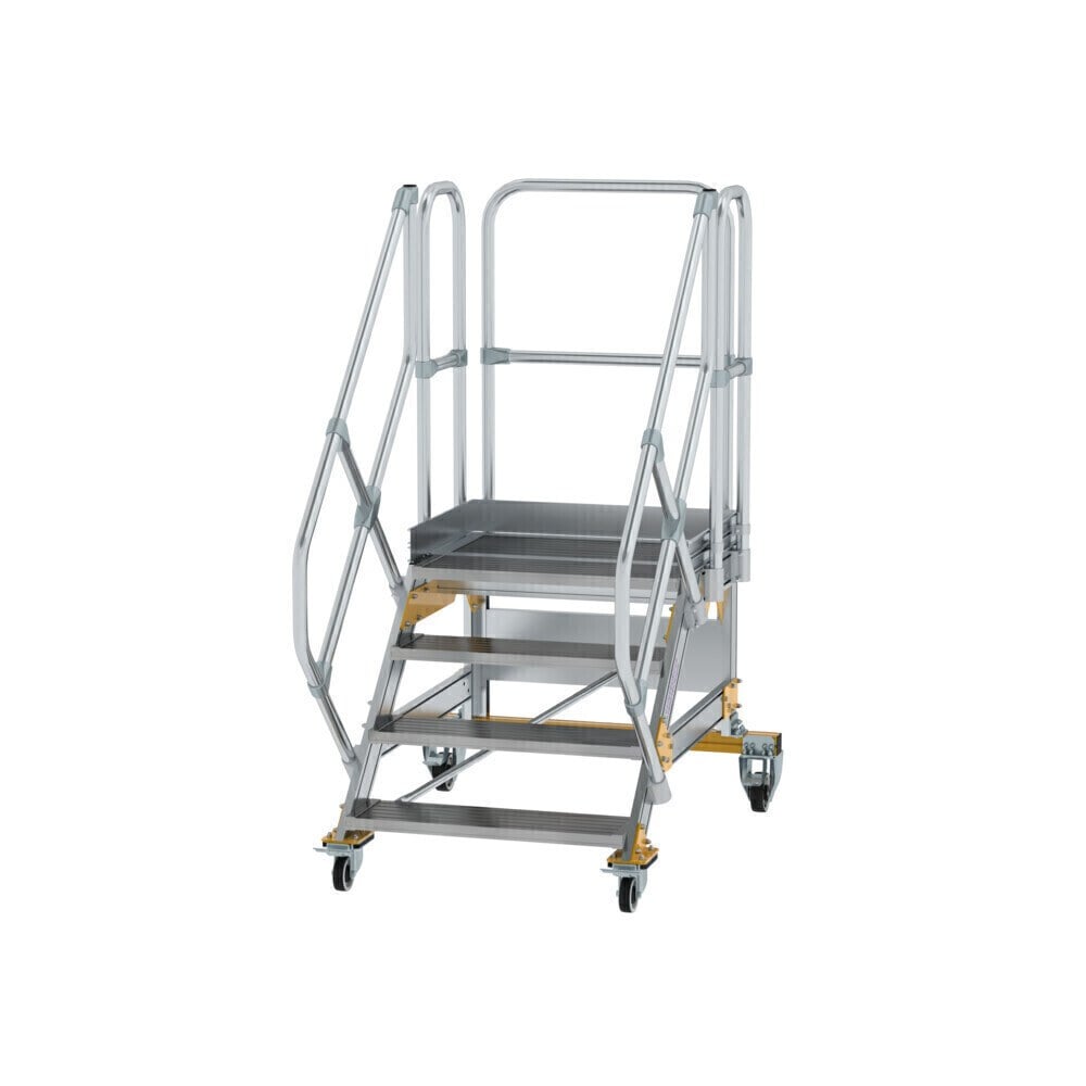 Plattformtreppe 45° fahrbar Stufenbreite 800 mm