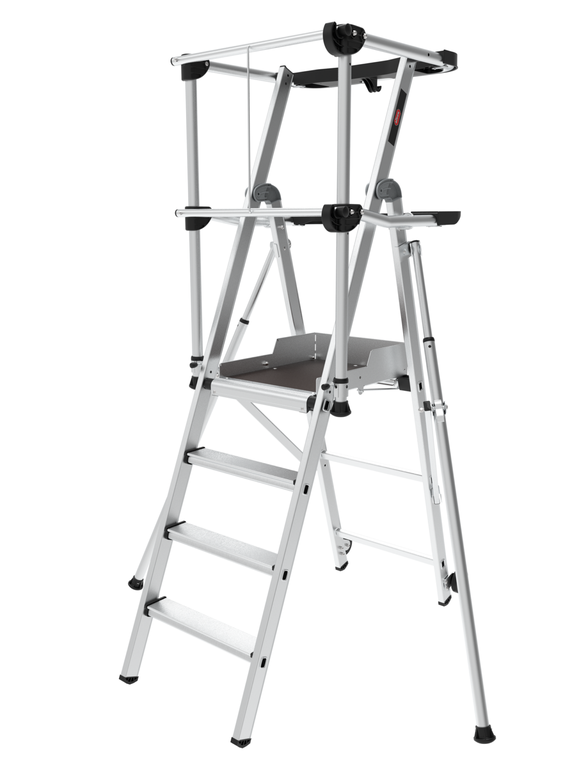 Altrex RolShield Plattformleiter einseitig begehbar | Aluminium