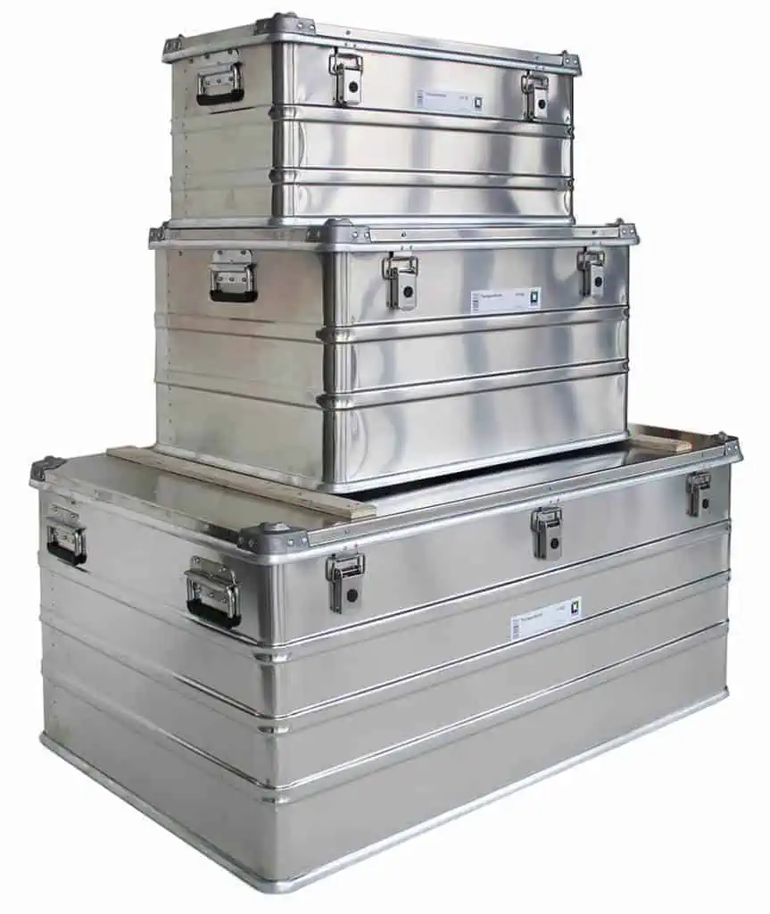 Transportkiste Alu – Günzburger Steigtechnik ( Transportbox / Aluminiumbox / Behälter )
