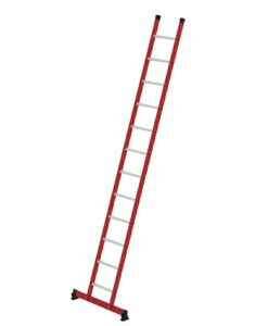Sprossen-Anlegeleiter GFK/Alu mit nivello®-Traverse