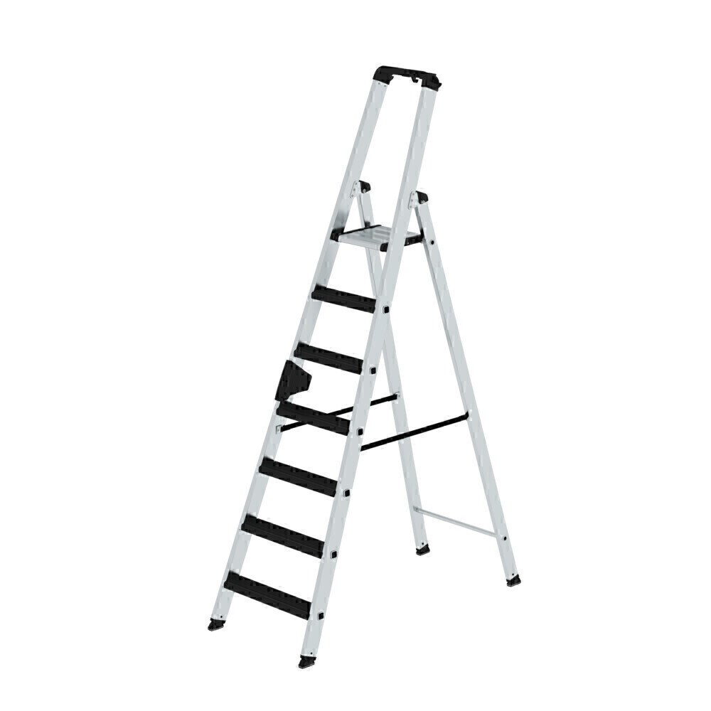 Stufen-Stehleiter einseitig begehbar mit clip-step relax