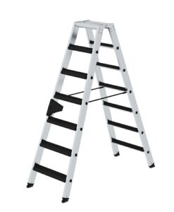 Stufen-Stehleiter beidseitig begehbar mit clip-step relax