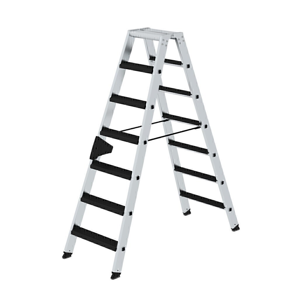 Stufen-Stehleiter beidseitig begehbar mit clip-step relax