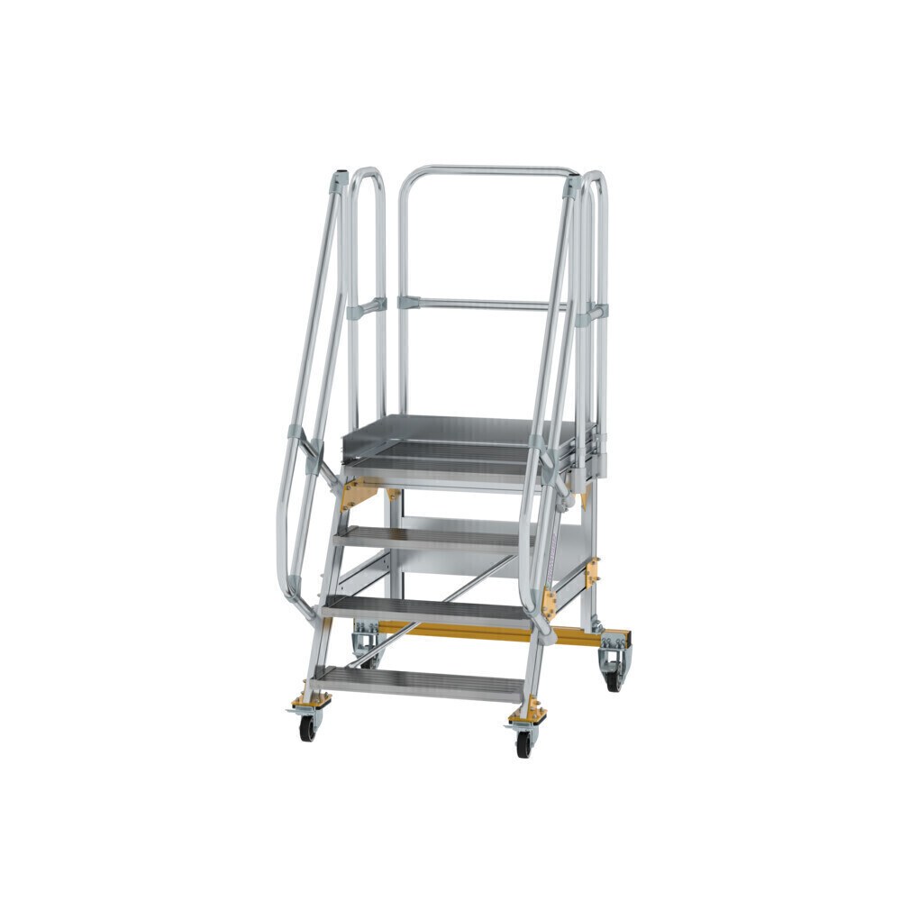 Plattformtreppe fahrbar 60° Stufenbreite 800 mm