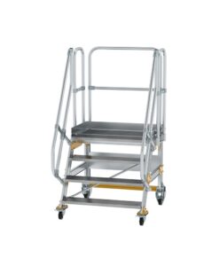 Plattformtreppe fahrbar 60° Stufenbreite 1000 mm